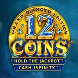 12 Coins Grand Diamond Edition slot icon by Wazdan, available at EliteSpin Casino