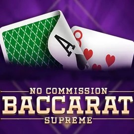 Baccarat Supreme game by OneTouch Games – logo hosted on EliteSpin Casino