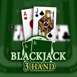 Blackjack 3H (Habanero) slot logo by Habanero at EliteSpin Casino