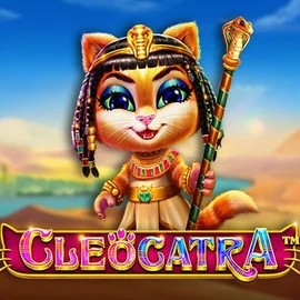 Cleocatra slot logo by Pragmatic Play at EliteSpin Casino